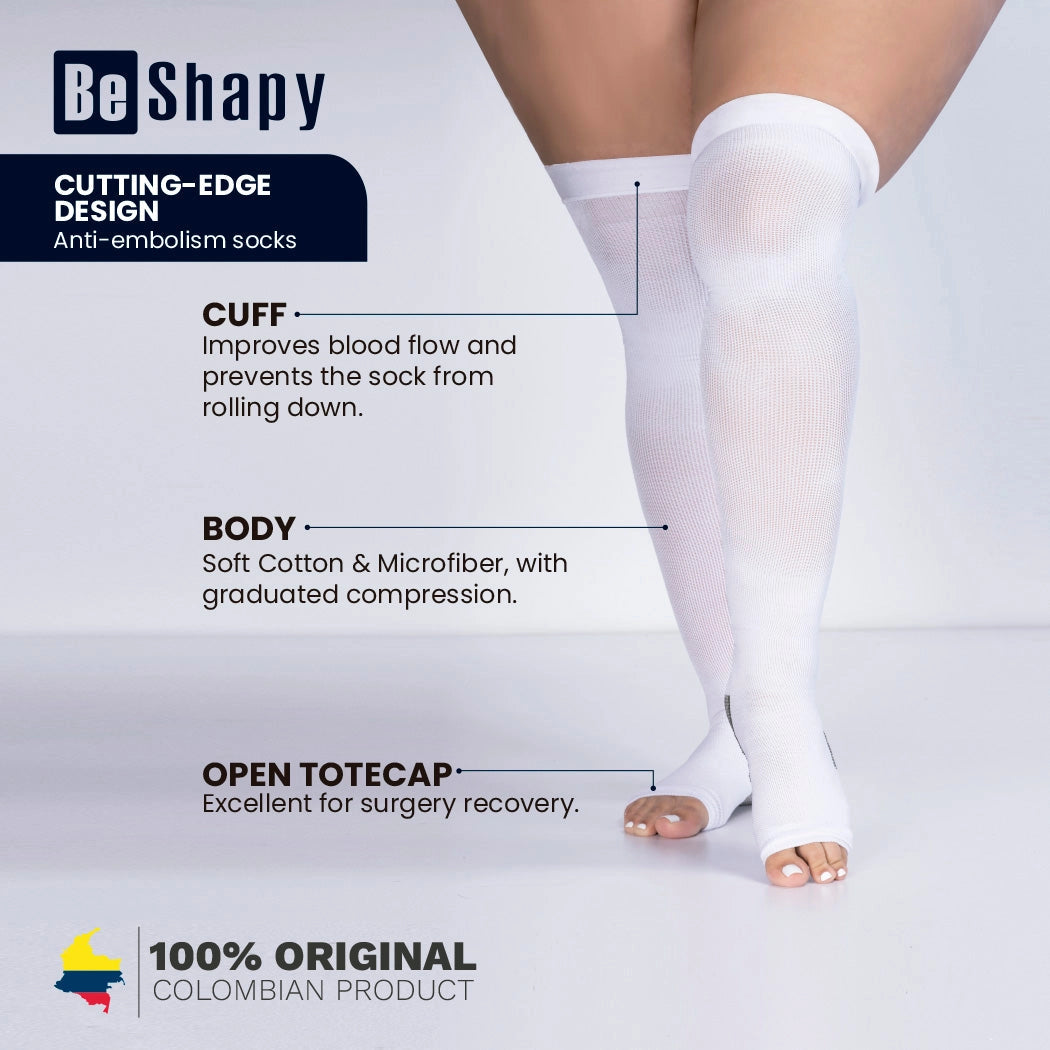 Antiembolic socks features