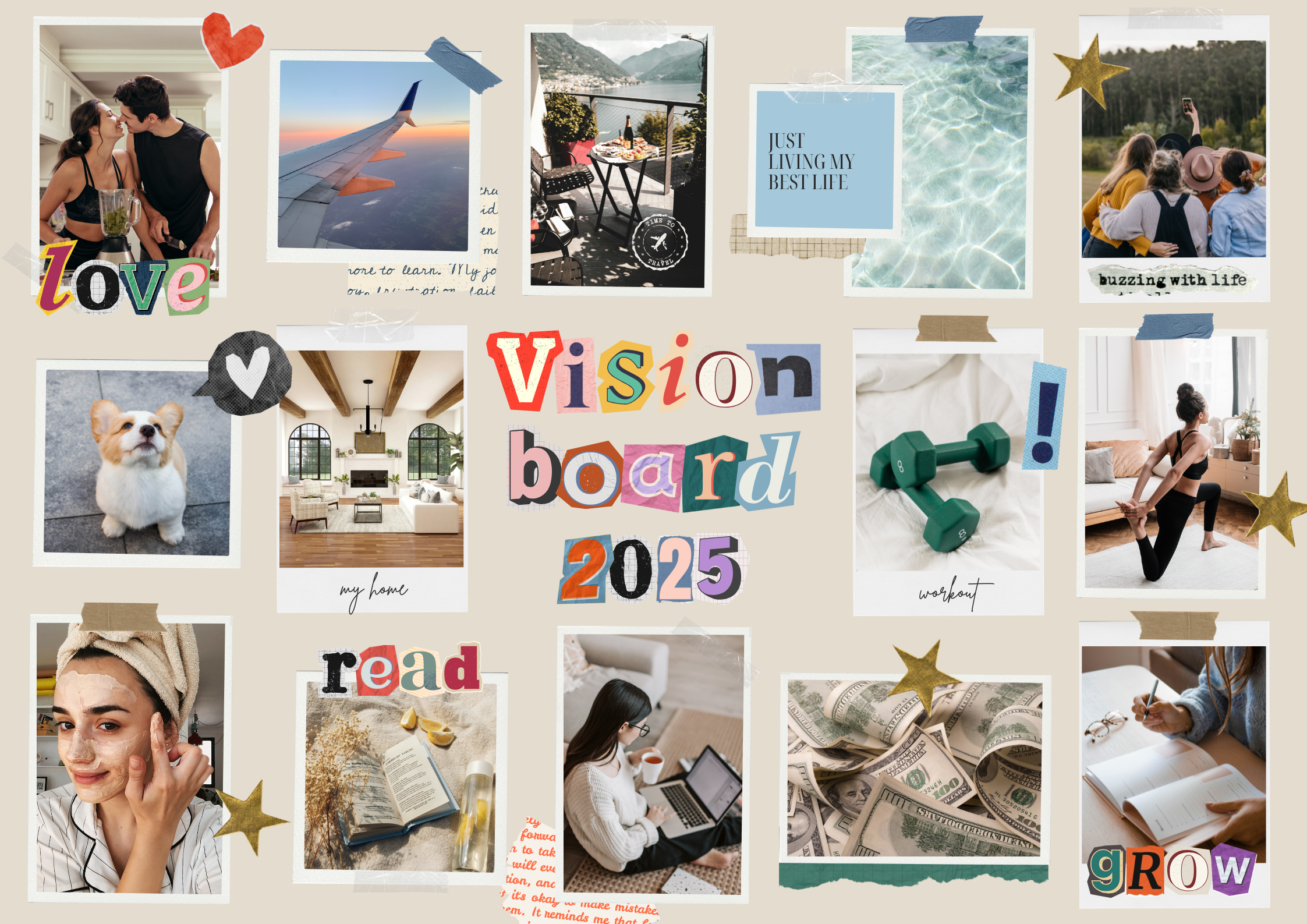 The Power of Vision Boards: Manifesting Your Dreams into Reality! β The ...