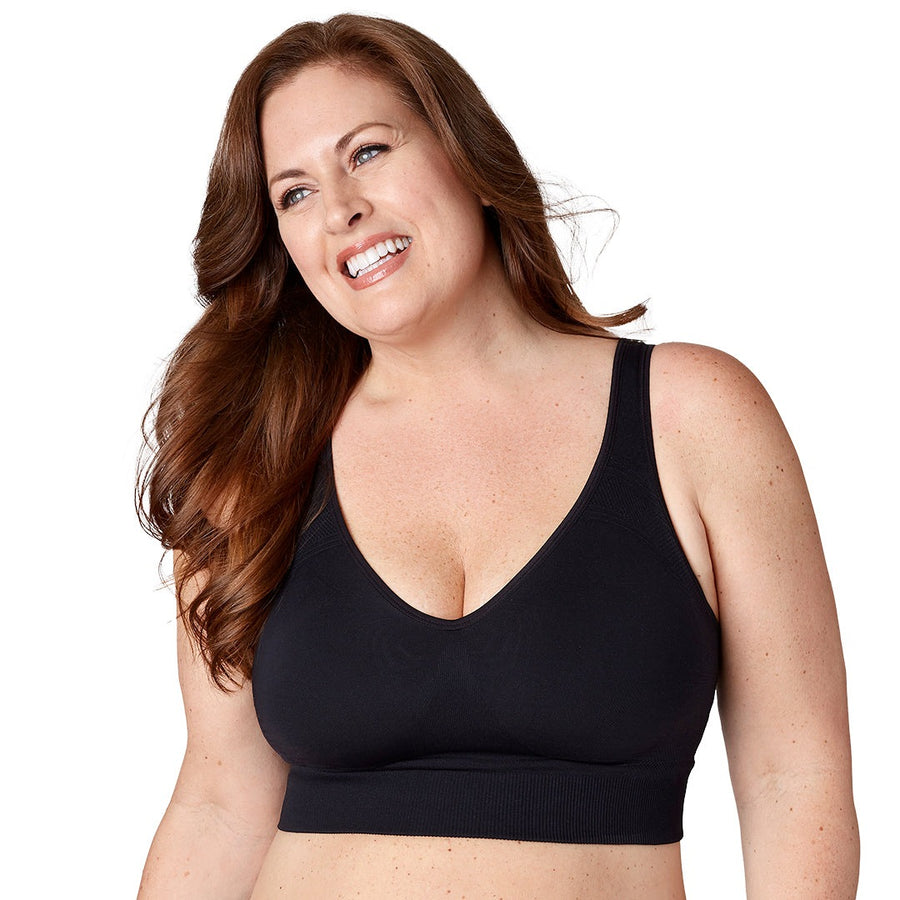 09055 Soft Comfortable Sport Bra With Built-In Sleeves – The Pink Room  Shapewear