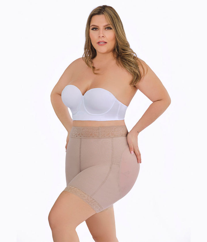 Short beige side