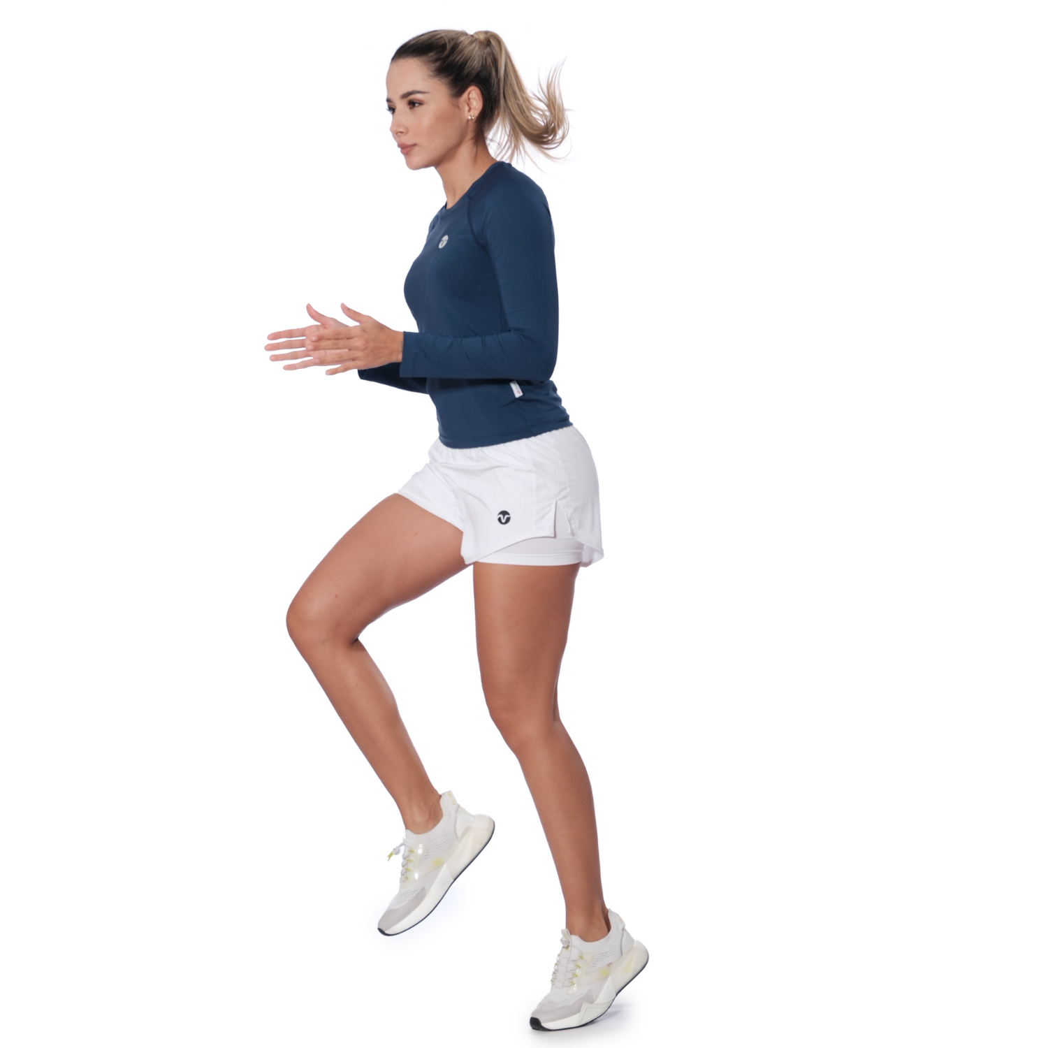 3216 Outlast® T-shirt Long Sleeve by Vitanzza - The Pink Room Shapewear