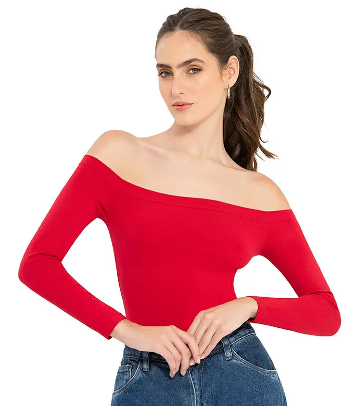 bodysuit red