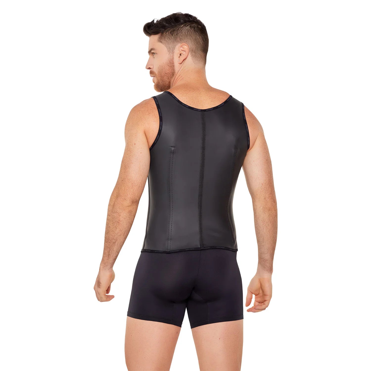 Latex vest for men 