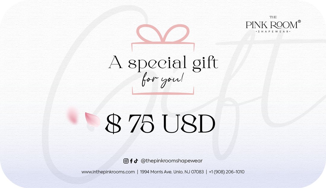 The Pink Room Gift Card $75 – The Pink Room Shapewear