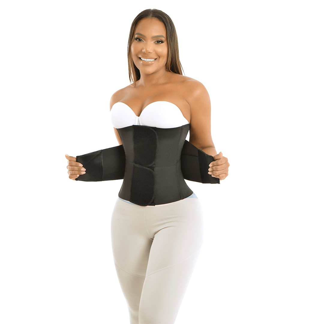 6026 Waist Trainer Velcro Bands Fajas Meli belt